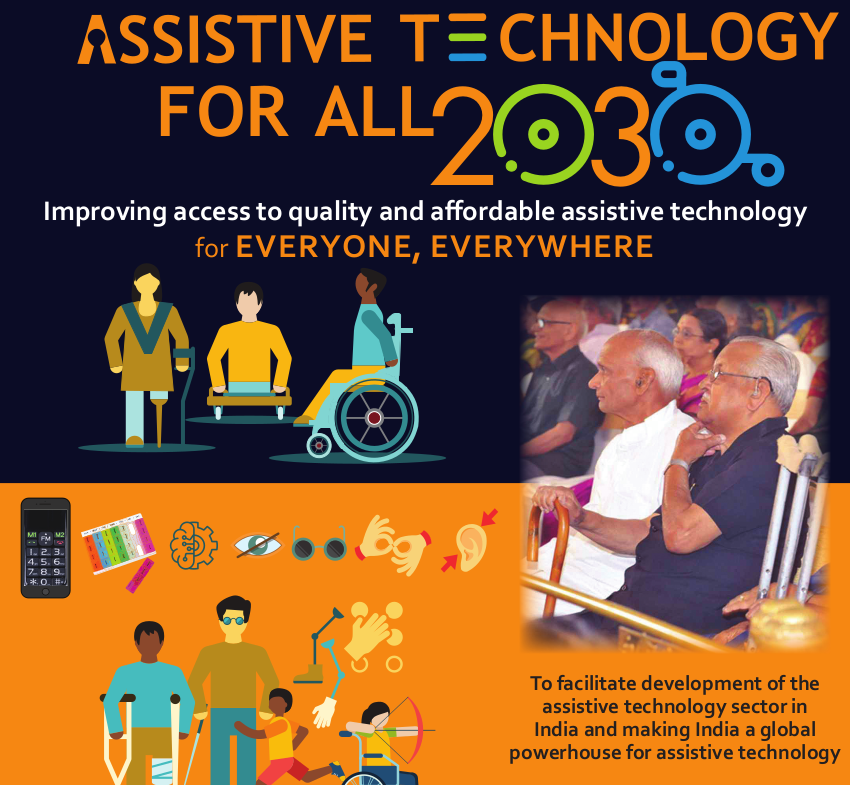 Technology For Everyone National Conference on Assistive Technology for all 2030 - enabled.in