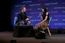 The host of the BBC’s flagship science and technology show enthralled the audience as he invited a partially sighted guest, 22 year old Maisy McAdam, on stage to trial new ‘give vision’ glasses.