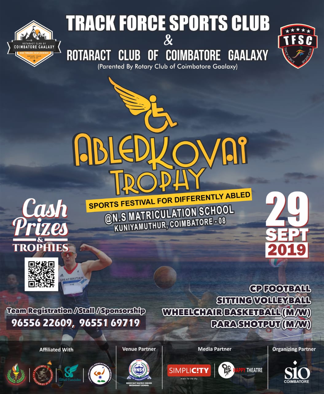 Abled Kovai Trophy - Sports festival for Differently Abled - www.enabled.in/wp/ - disability information web portal