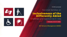 National Seminar on Inclusiveness of the Differently Abled: Challenges and Opportunities in India