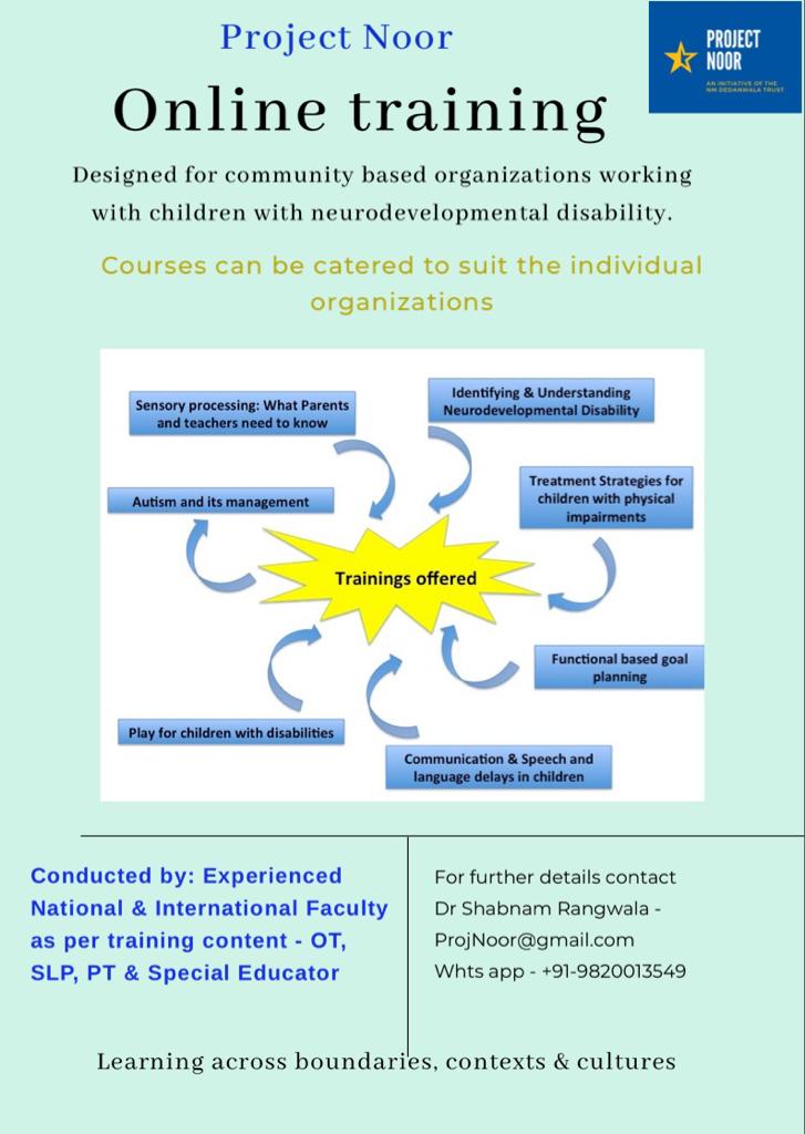Online training Brochure Project Noor