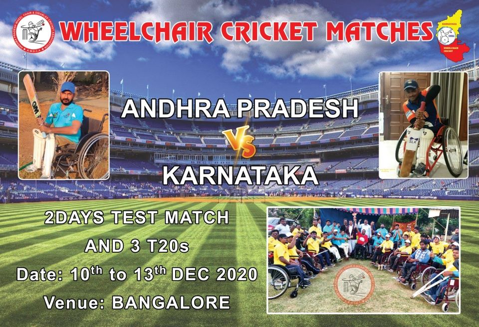 Test Series - Wheelchair Cricket