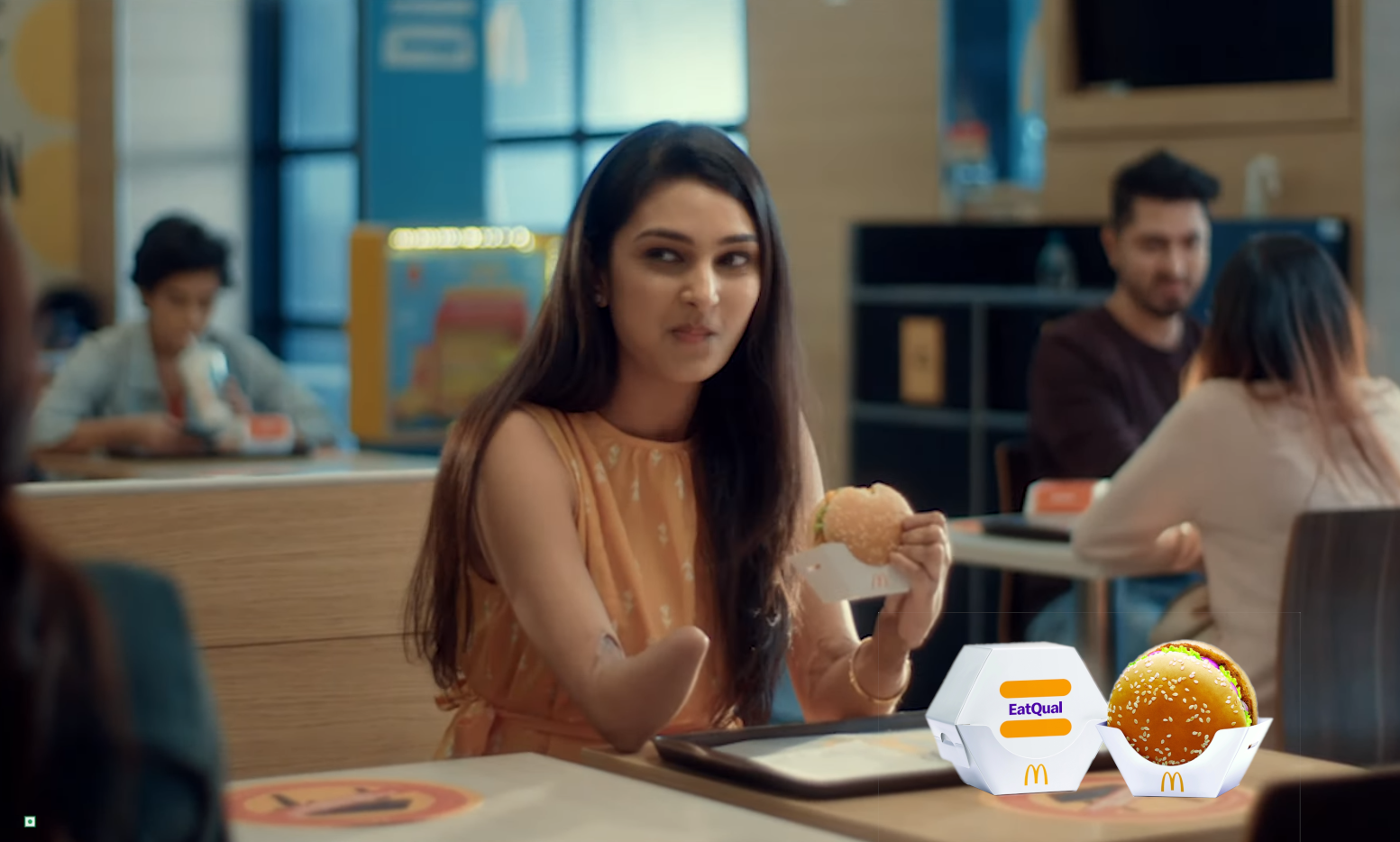 McDonald’s EatQual – a special pack for customers with limited hand mobility