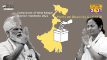 Compilation of West Bengal Election Manifesto 2021 : points on Disability & LGBTQI